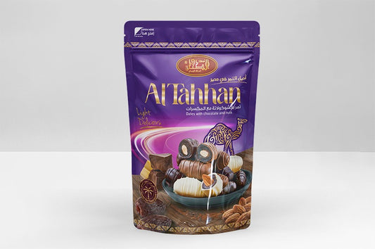 Dates With Almond mix Chocolate Covered Brown and white 250 GM